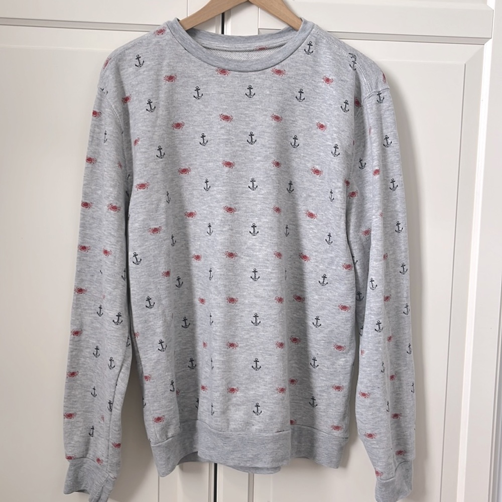 Nautical Crew Neck Sweater